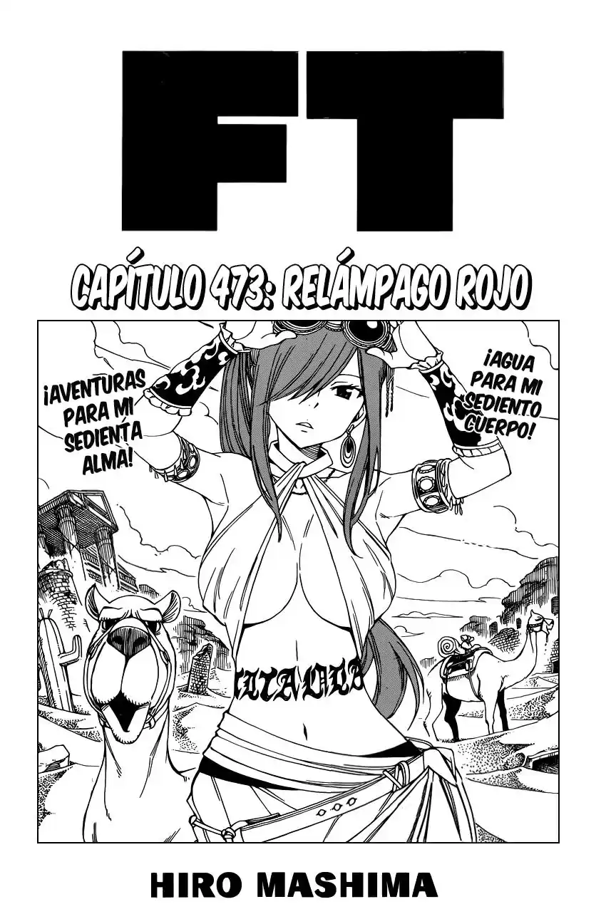 Fairy Tail Capitulo 473: Relámpago Rojo página 2