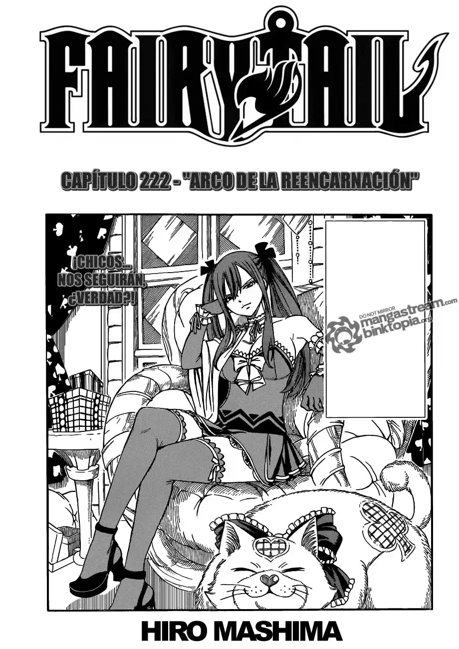 Fairy Tail Capitulo 222 página 1