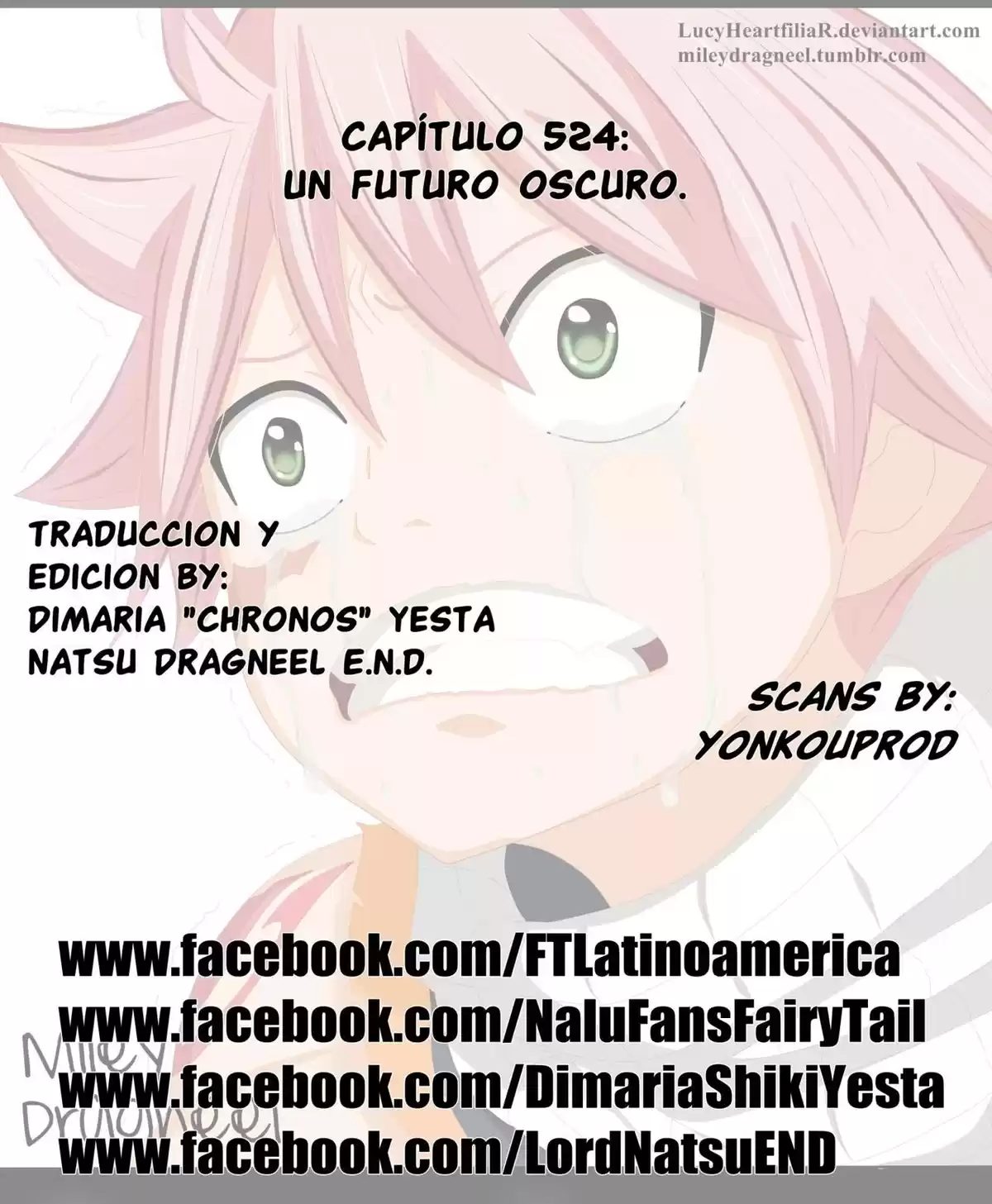 Fairy Tail Capitulo 524: Un Futuro Oscuro página 1