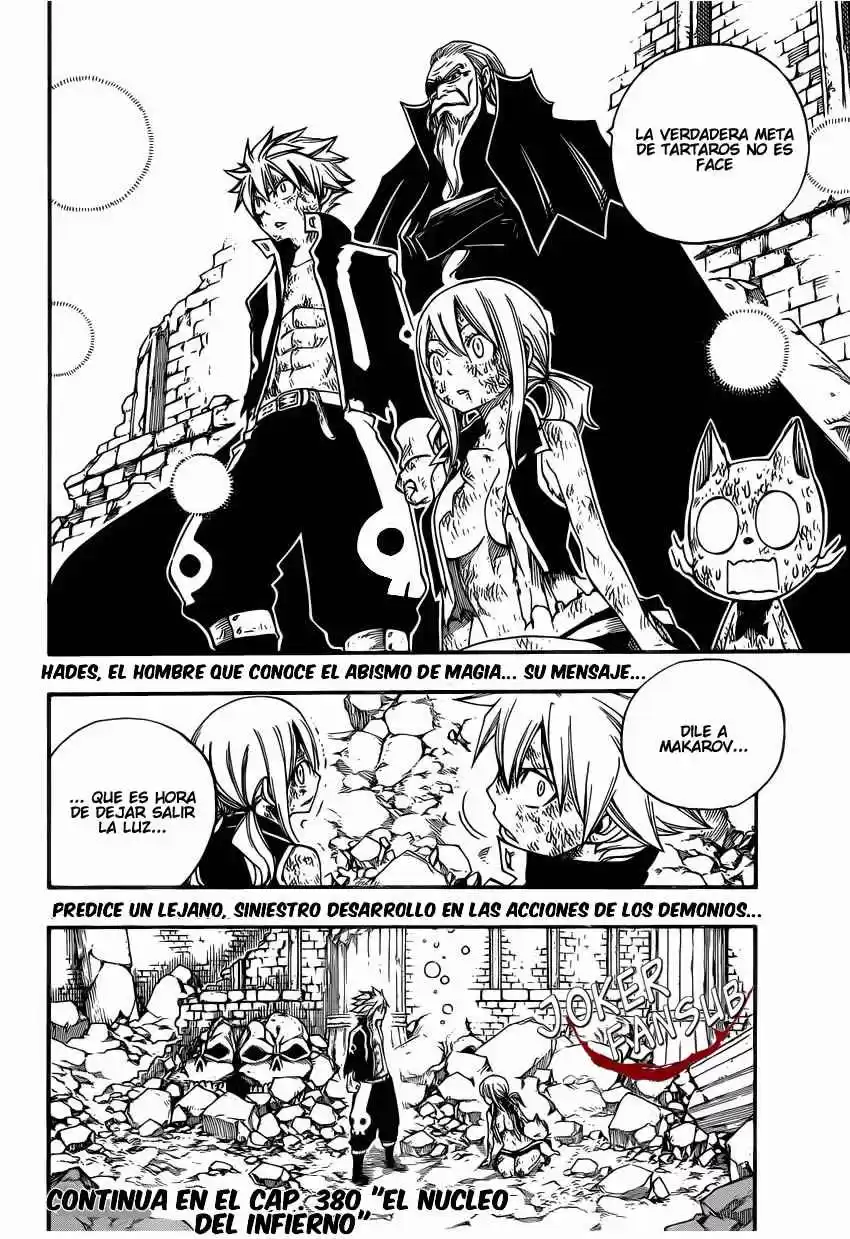 Fairy Tail Capitulo 379 página 25