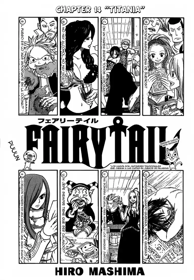 Fairy Tail Capitulo 14 página 1