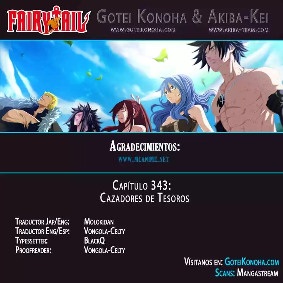 Fairy Tail Capitulo 343 página 1