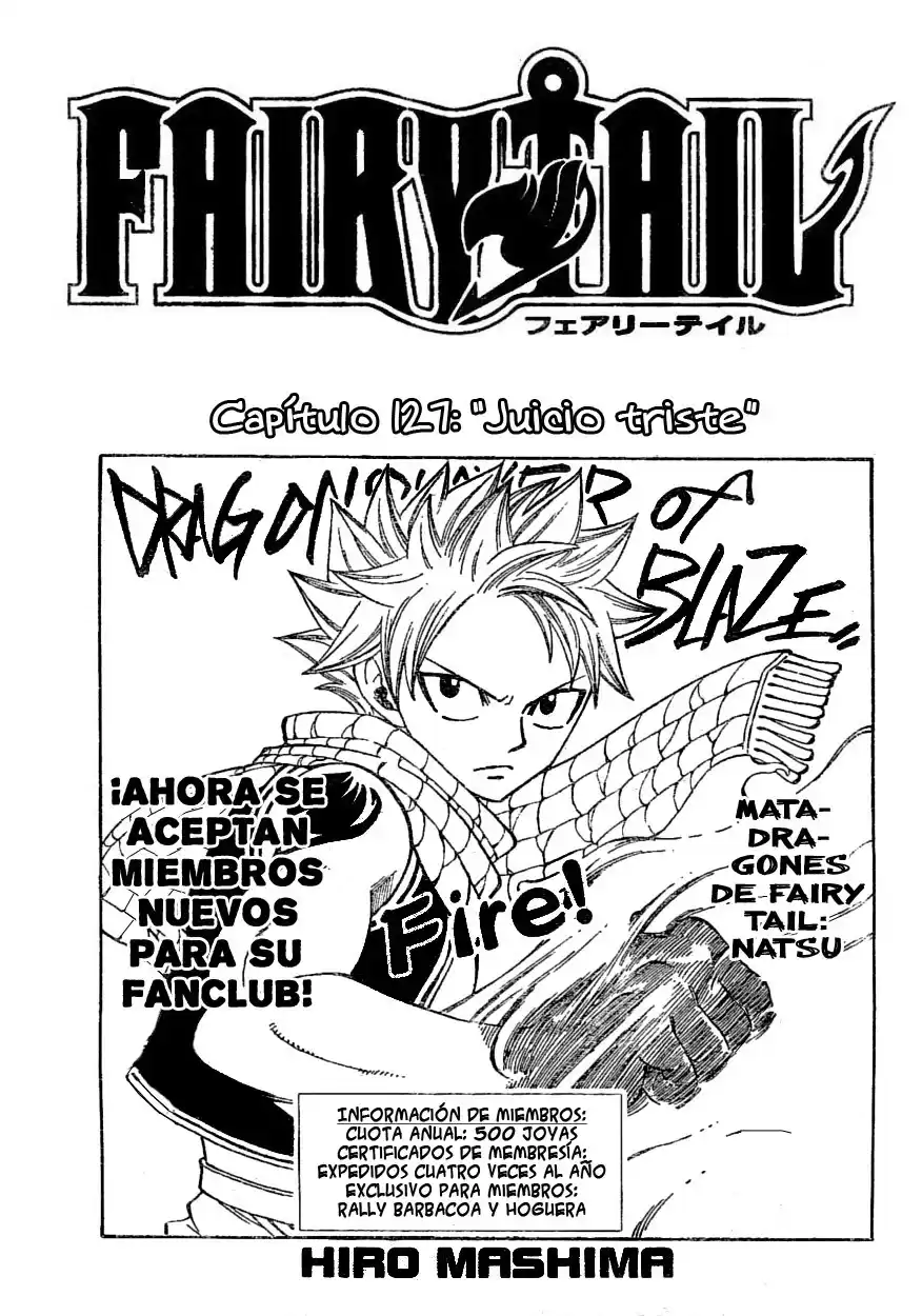 Fairy Tail Capitulo 127 página 1