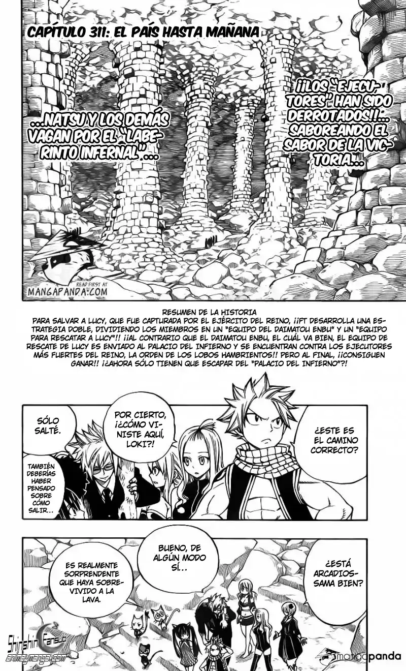 Fairy Tail Capitulo 311 página 2