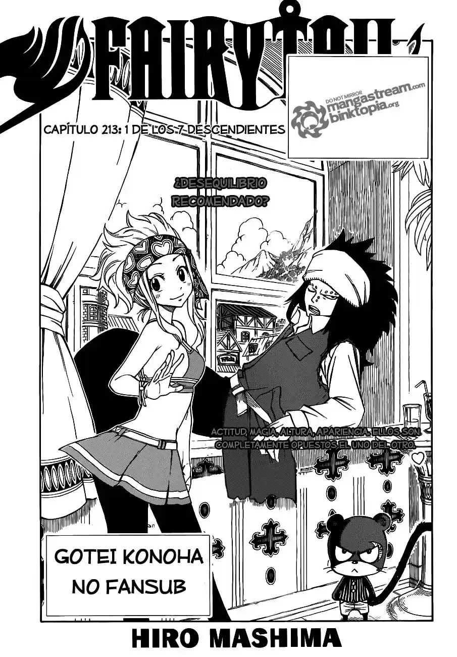 Fairy Tail Capitulo 213 página 1