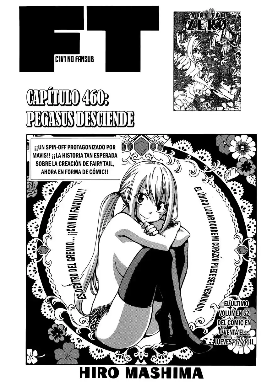 Fairy Tail Capitulo 460: Pegasus Desciende página 2