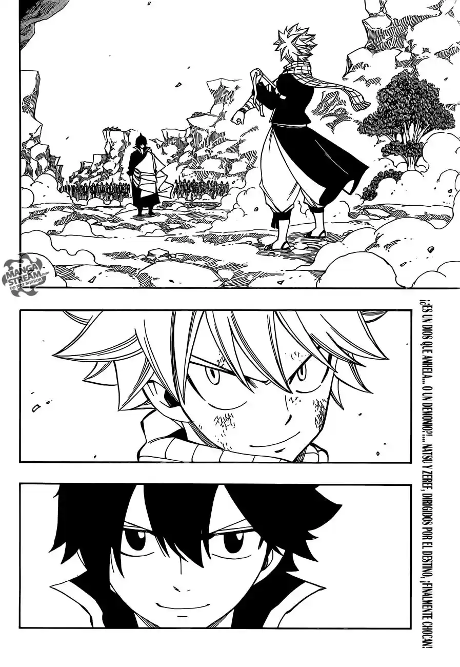 Fairy Tail Capitulo 464: Natsu Vs. Zeref página 4