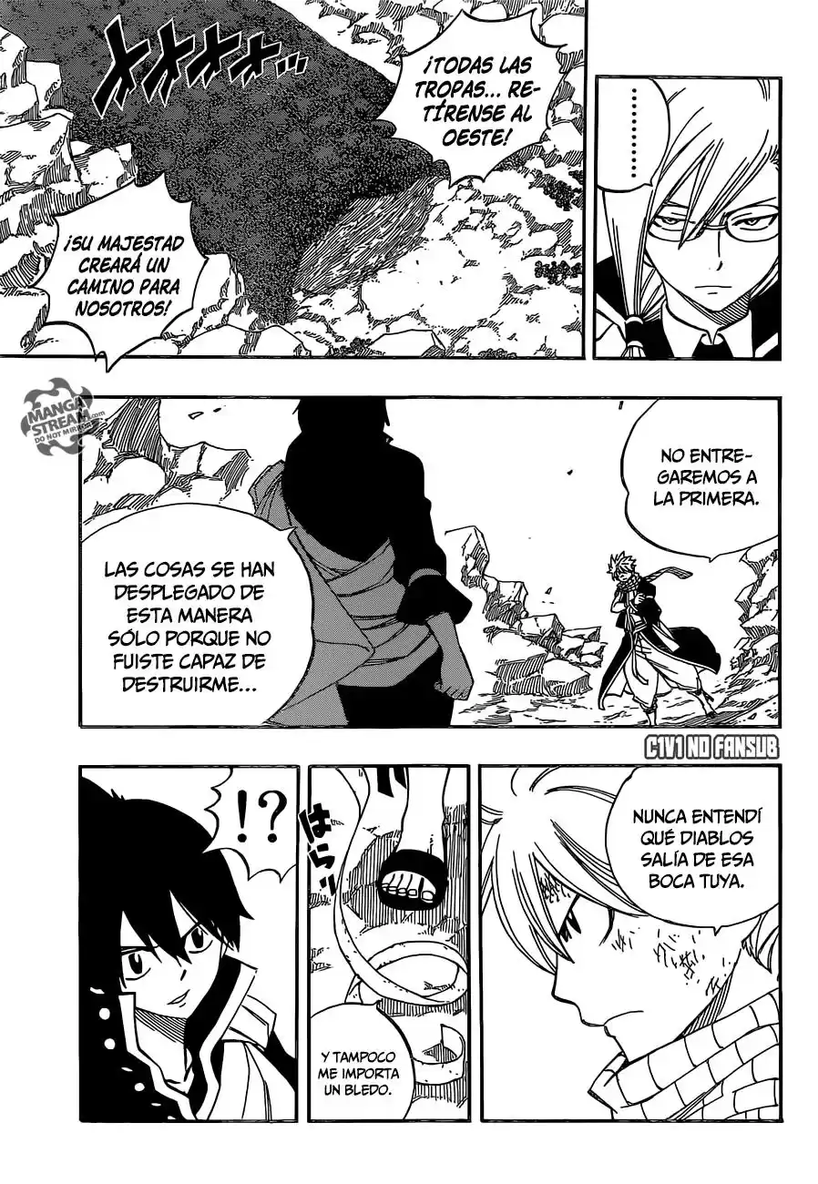 Fairy Tail Capitulo 464: Natsu Vs. Zeref página 7