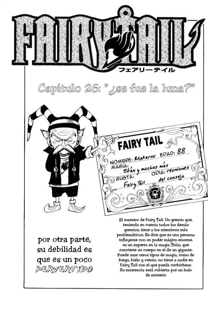 Fairy Tail Capitulo 26 página 1