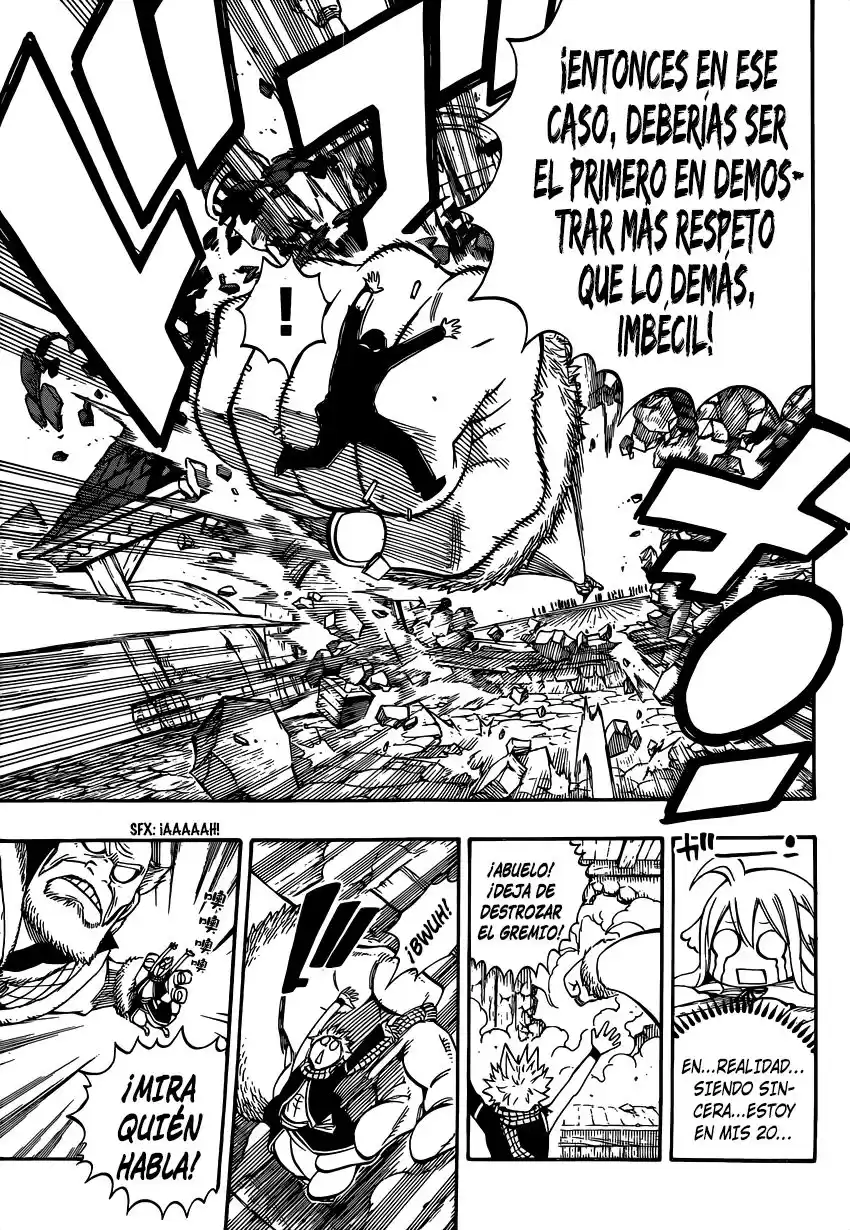 Fairy Tail Capitulo 479: La Mayor Consideración Que Deberíamos Mostrar Es... página 16