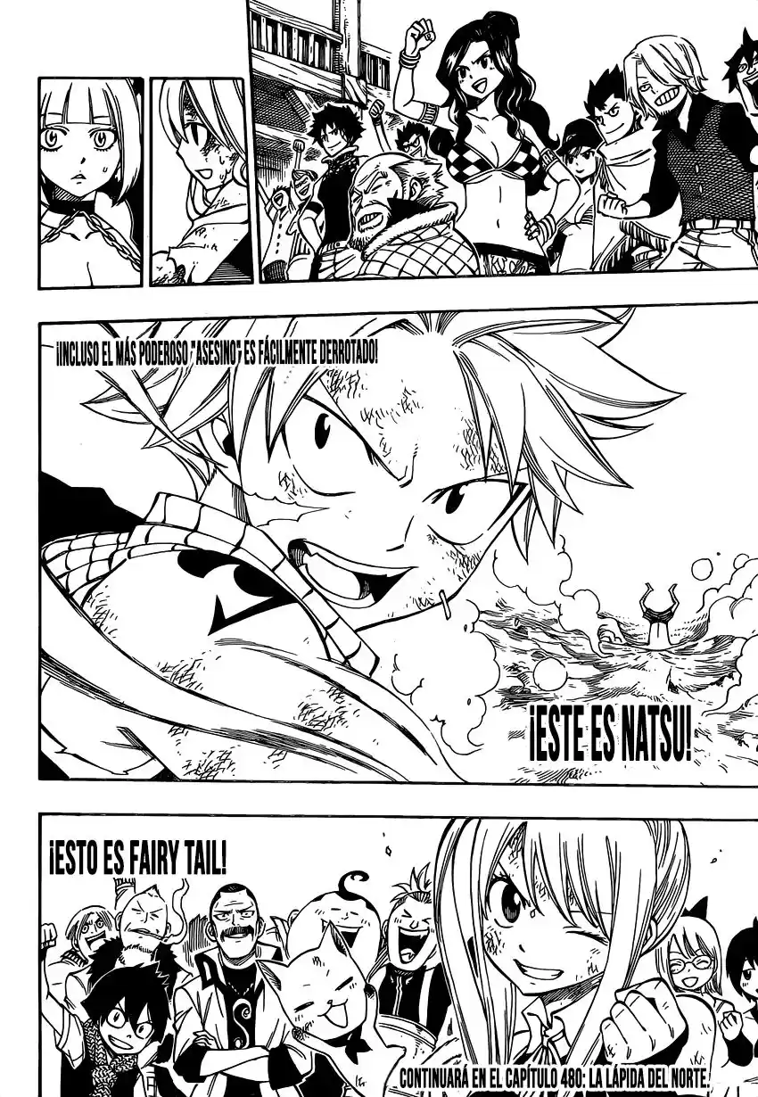 Fairy Tail Capitulo 479: La Mayor Consideración Que Deberíamos Mostrar Es... página 20