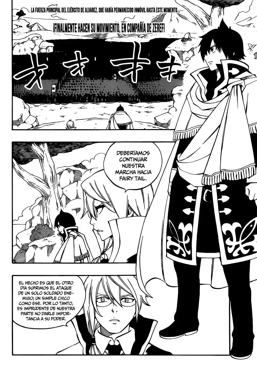 Fairy Tail Capitulo 479: La Mayor Consideración Que Deberíamos Mostrar Es... página 4