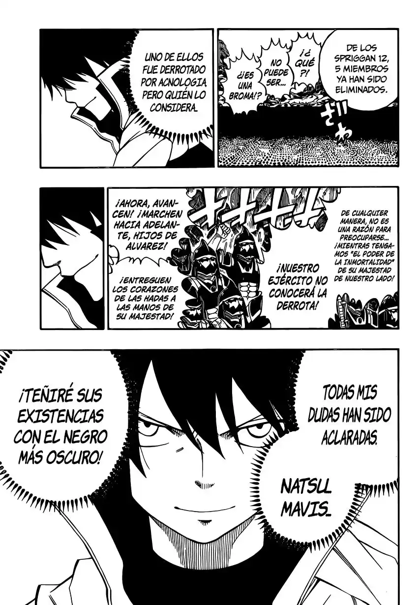 Fairy Tail Capitulo 479: La Mayor Consideración Que Deberíamos Mostrar Es... página 5