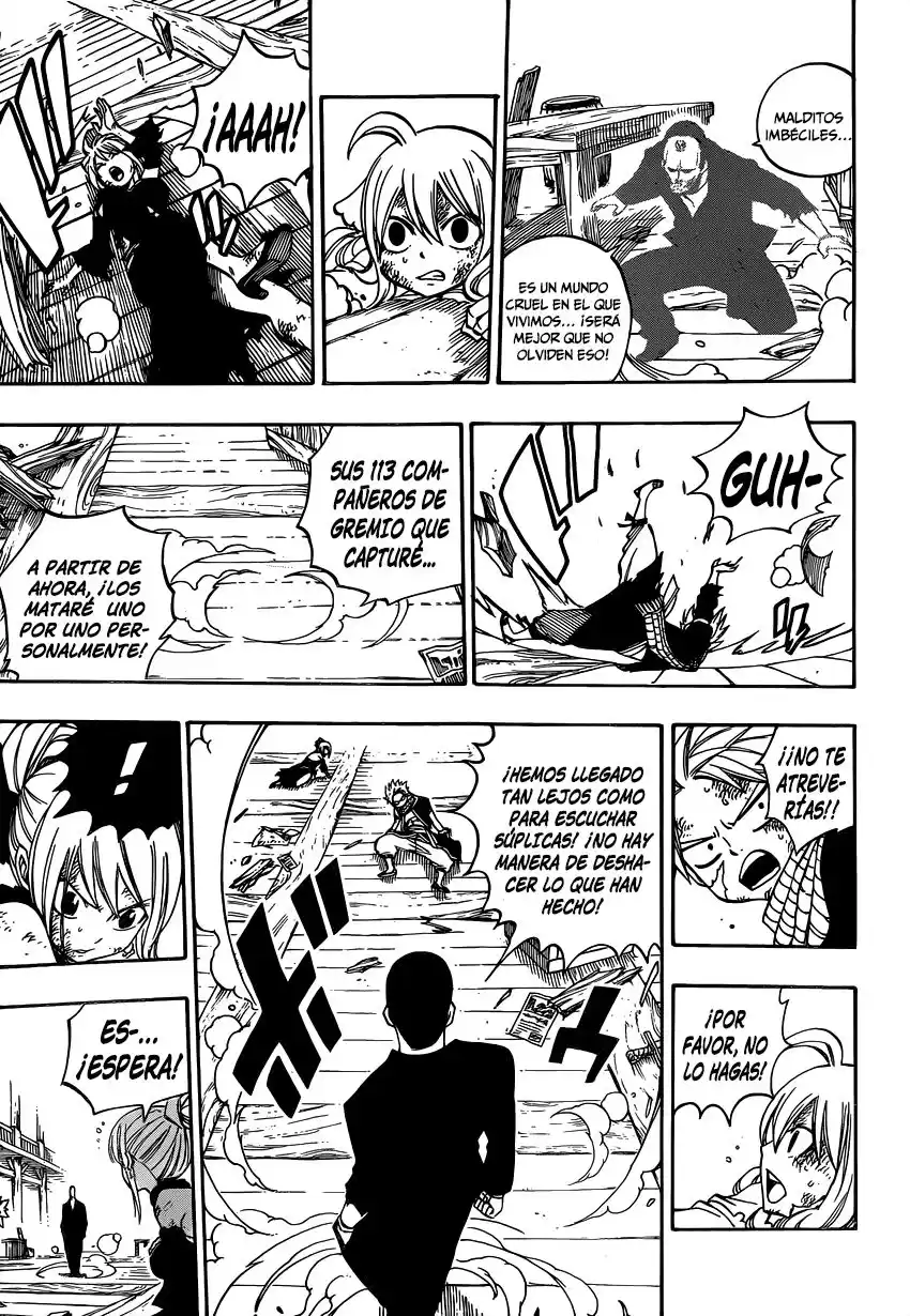 Fairy Tail Capitulo 479: La Mayor Consideración Que Deberíamos Mostrar Es... página 9