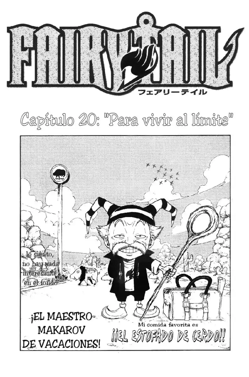 Fairy Tail Capitulo 20 página 1