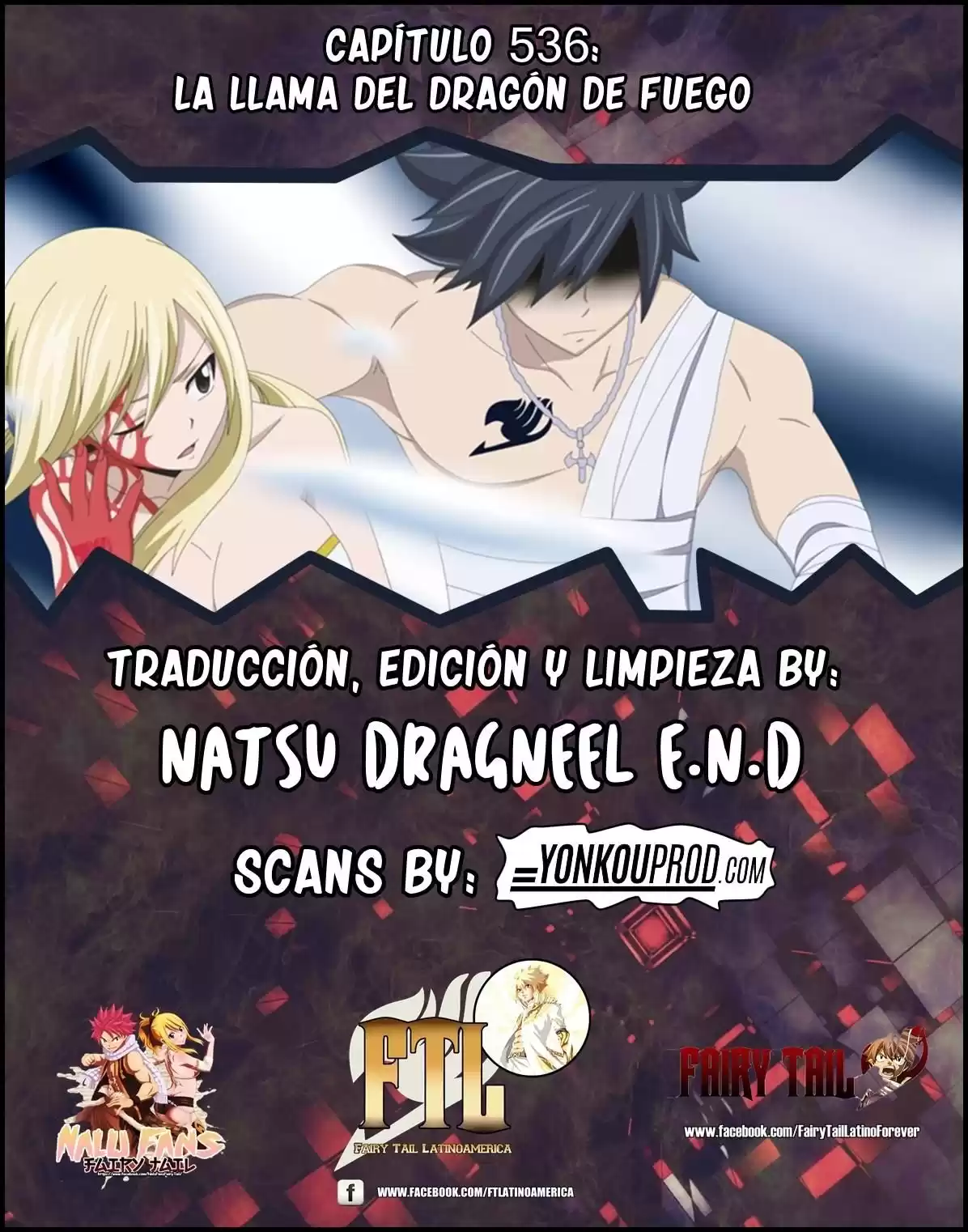 Fairy Tail Capitulo 536: La Llama Del Rugido Del Dragón página 2