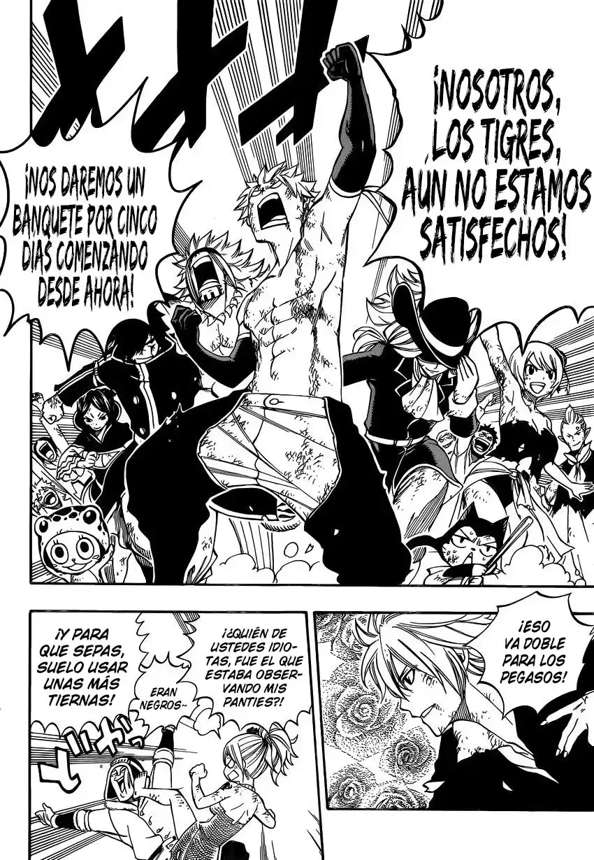 Fairy Tail Capitulo 485: Cinco Días de Utilidad de los Alimentos página 16