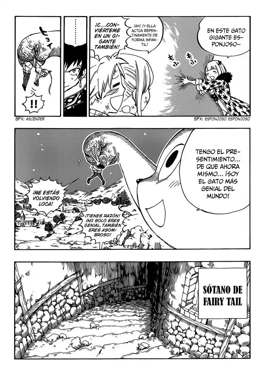 Fairy Tail Capitulo 485: Cinco Días de Utilidad de los Alimentos página 8