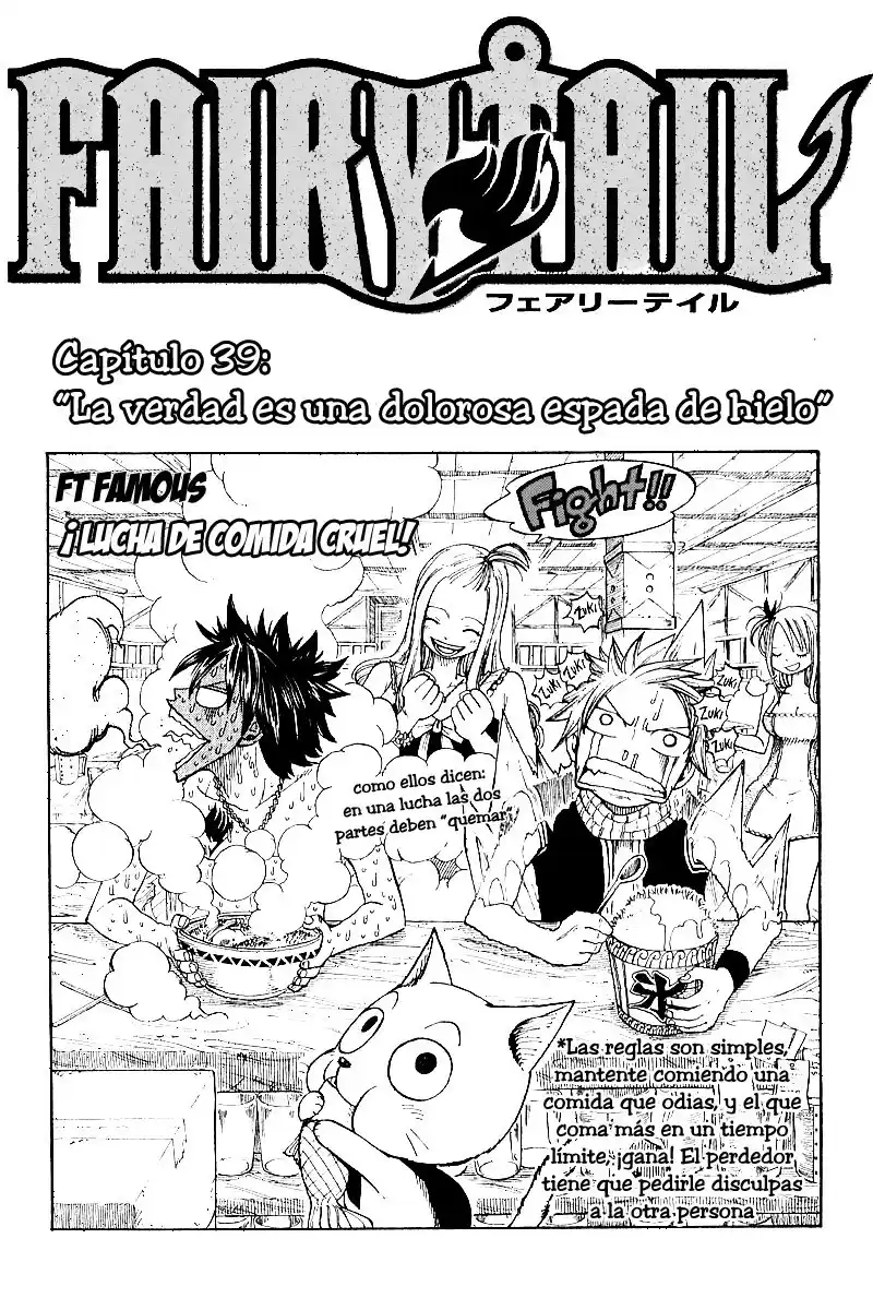 Fairy Tail Capitulo 39 página 1