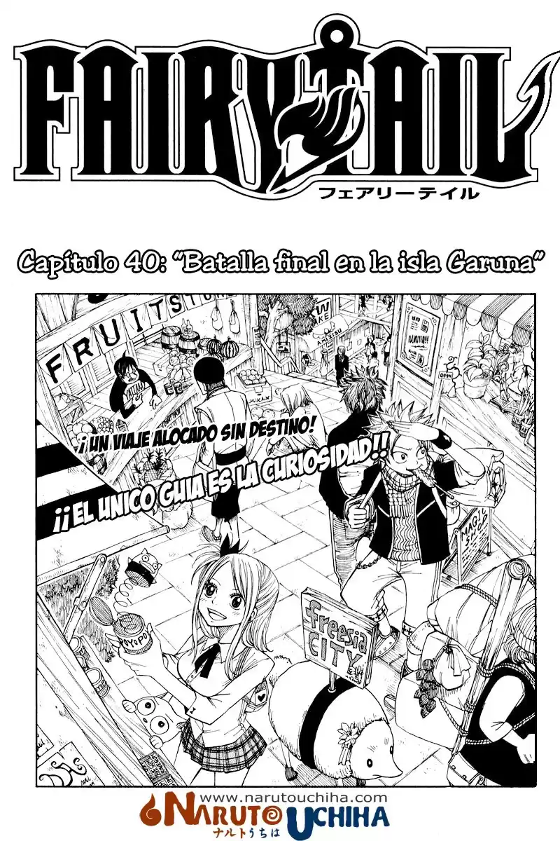 Fairy Tail Capitulo 40 página 1