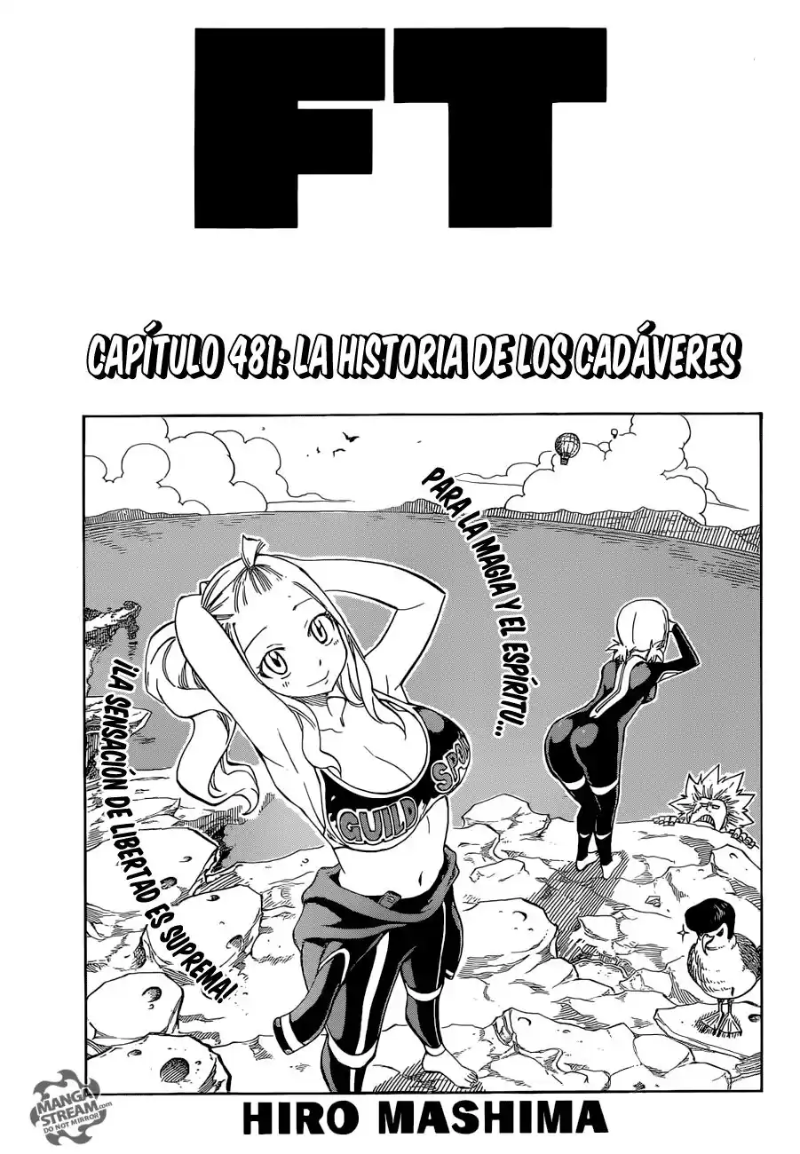 Fairy Tail Capitulo 481 página 2