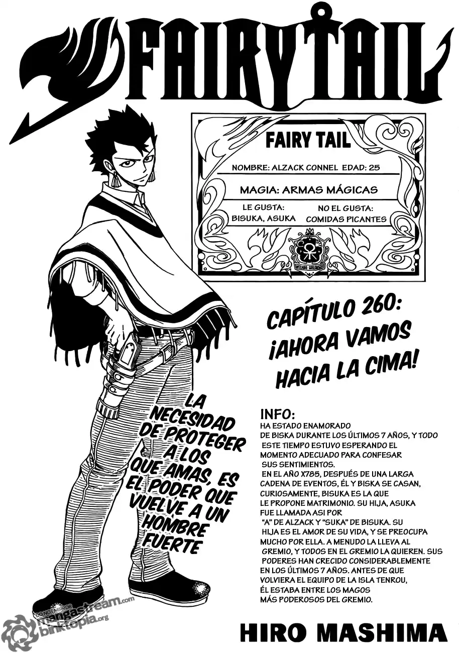 Fairy Tail Capitulo 260 página 1