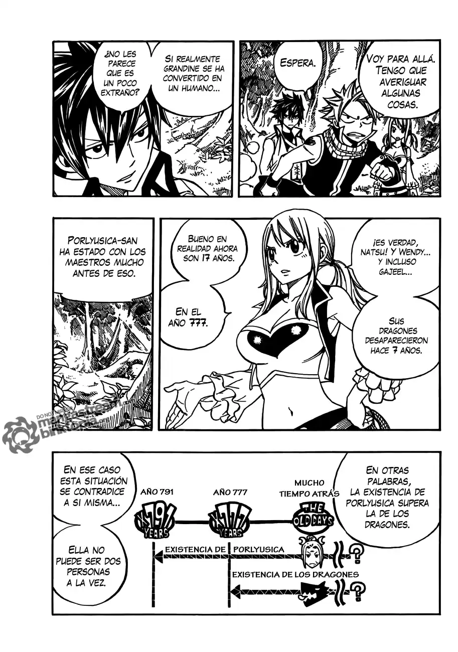 Fairy Tail Capitulo 260 página 3