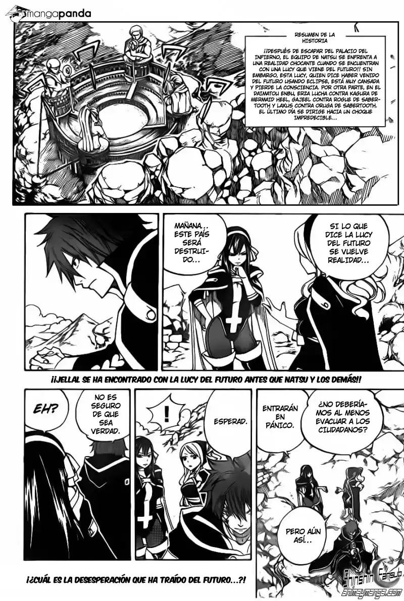 Fairy Tail Capitulo 314 página 2