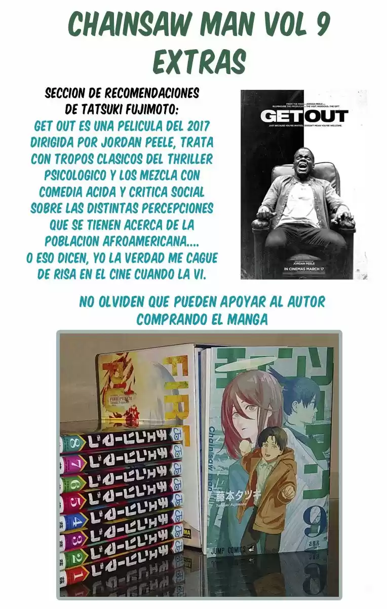 Chainsaw Man Capitulo 79.5: Vol. 9 Extras página 20