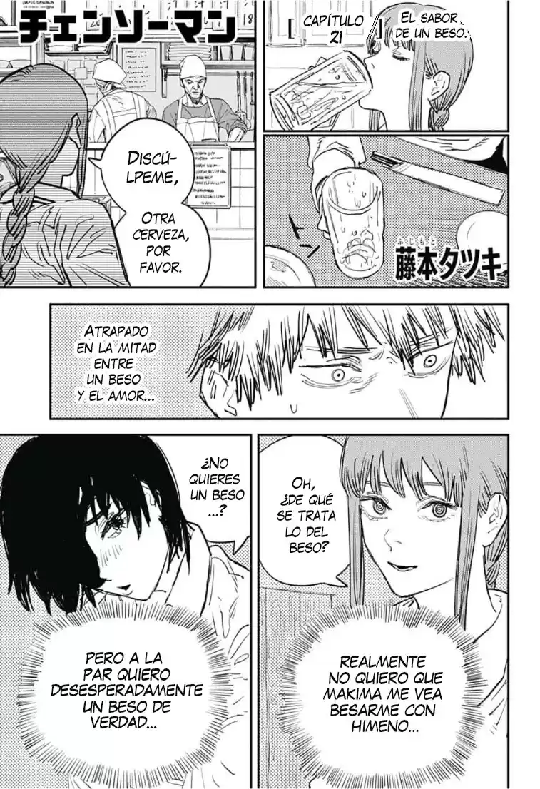 Chainsaw Man Capitulo 21: Sabor de un beso página 2