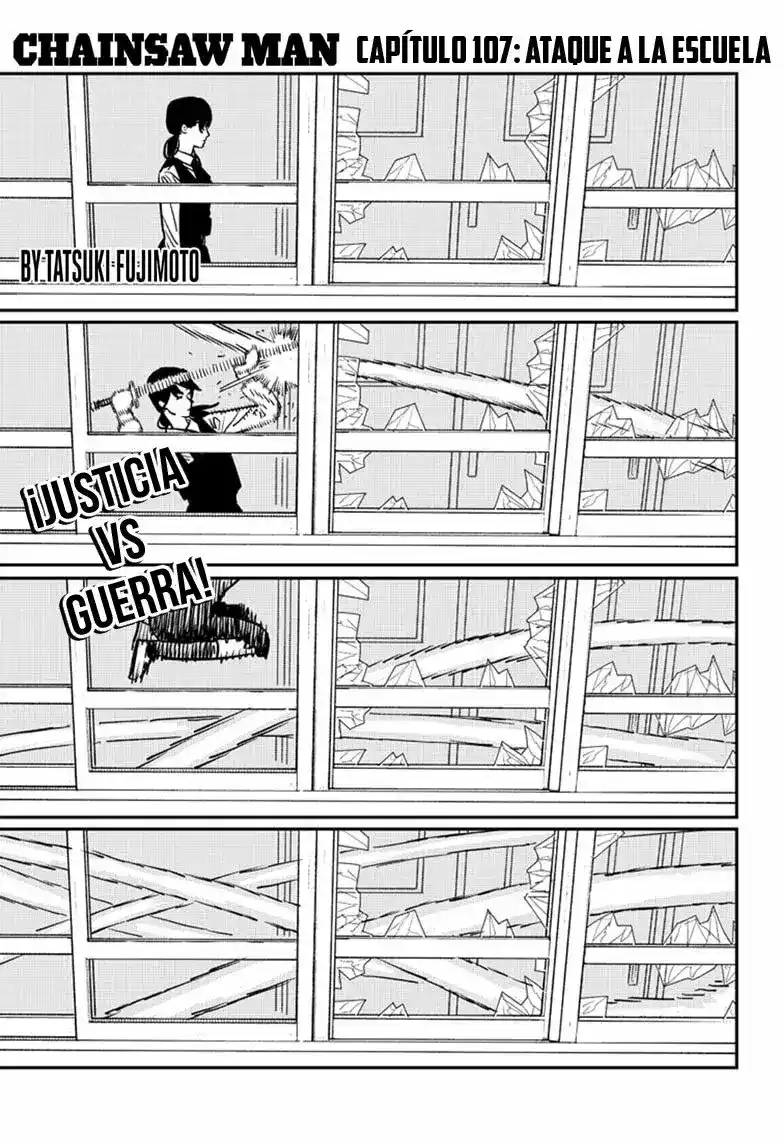 Chainsaw Man Capitulo 107: Ataque a la escuela página 2