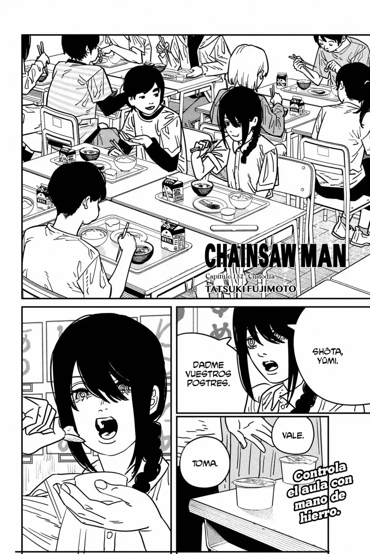 Chainsaw Man Capitulo 132: Custodia página 1