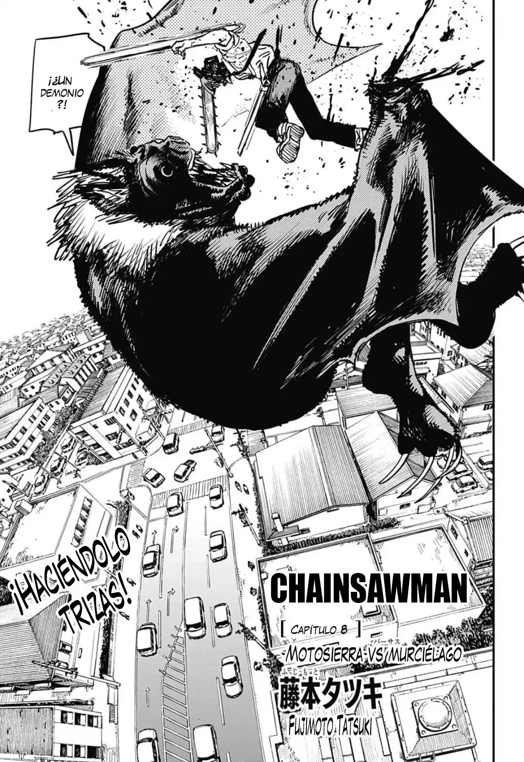 Chainsaw Man Capitulo 8: Motosierra vs. Murciélago página 2