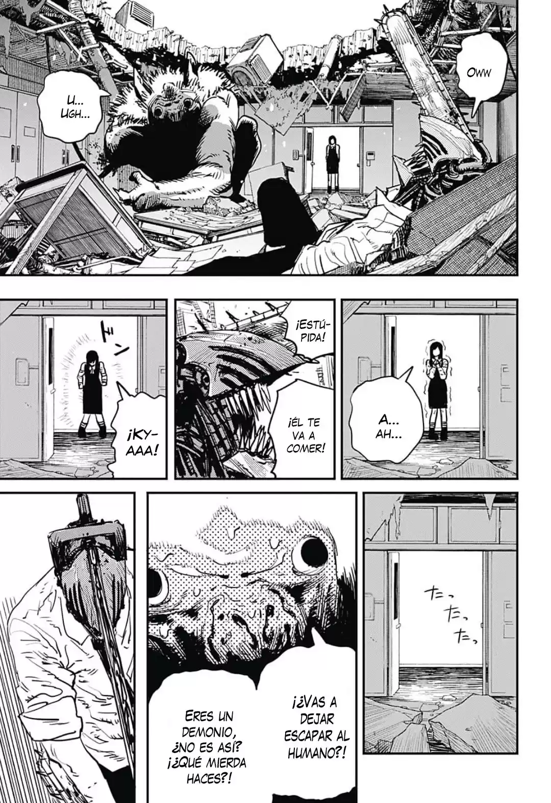 Chainsaw Man Capitulo 8: Motosierra vs. Murciélago página 4