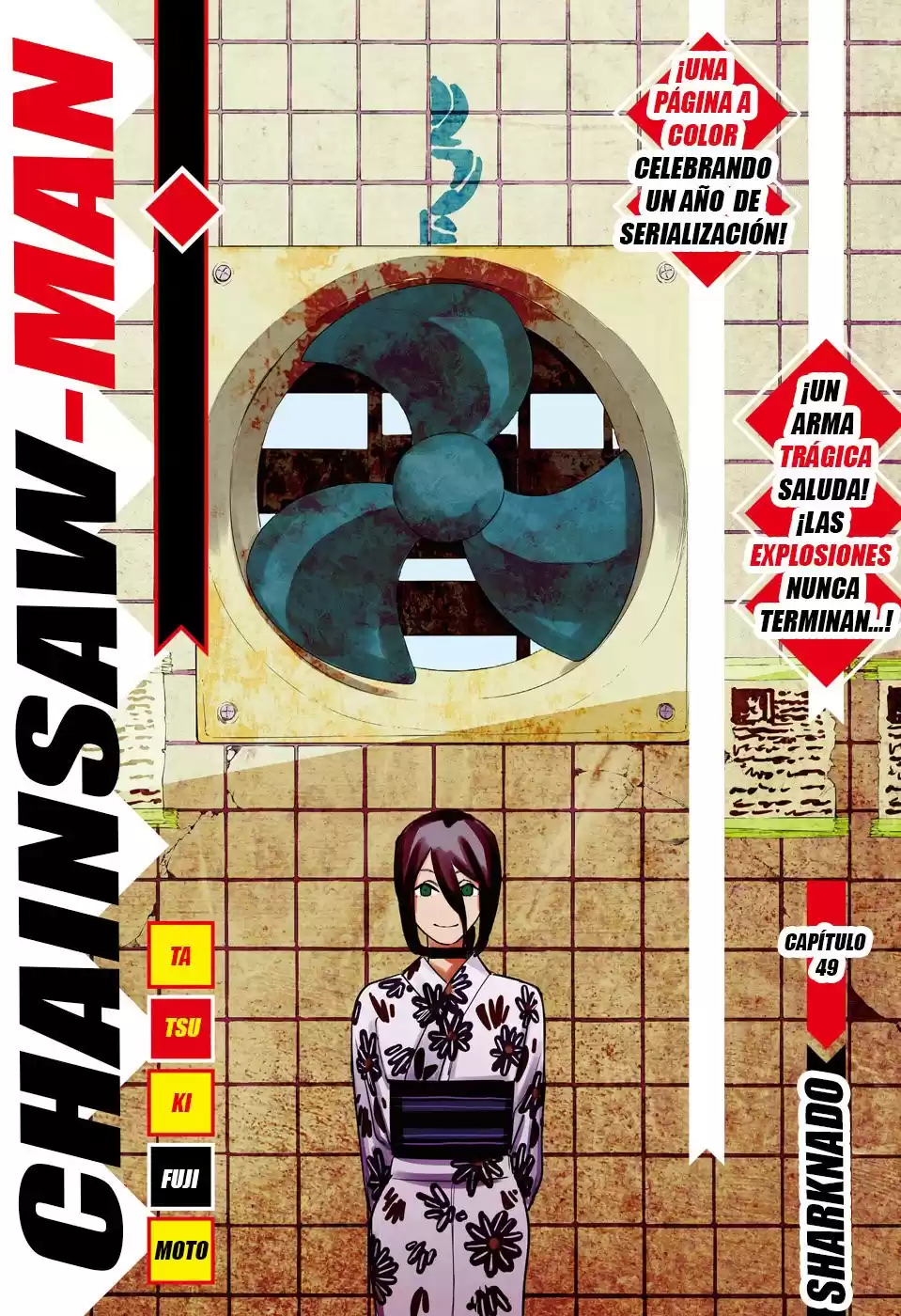 Chainsaw Man Capitulo 49: Huracán tiburón página 2