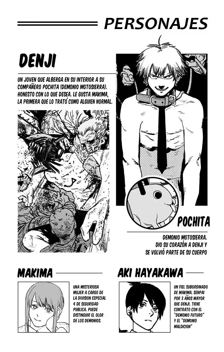 Chainsaw Man Capitulo 70.5: Vol. 8 Extras página 4