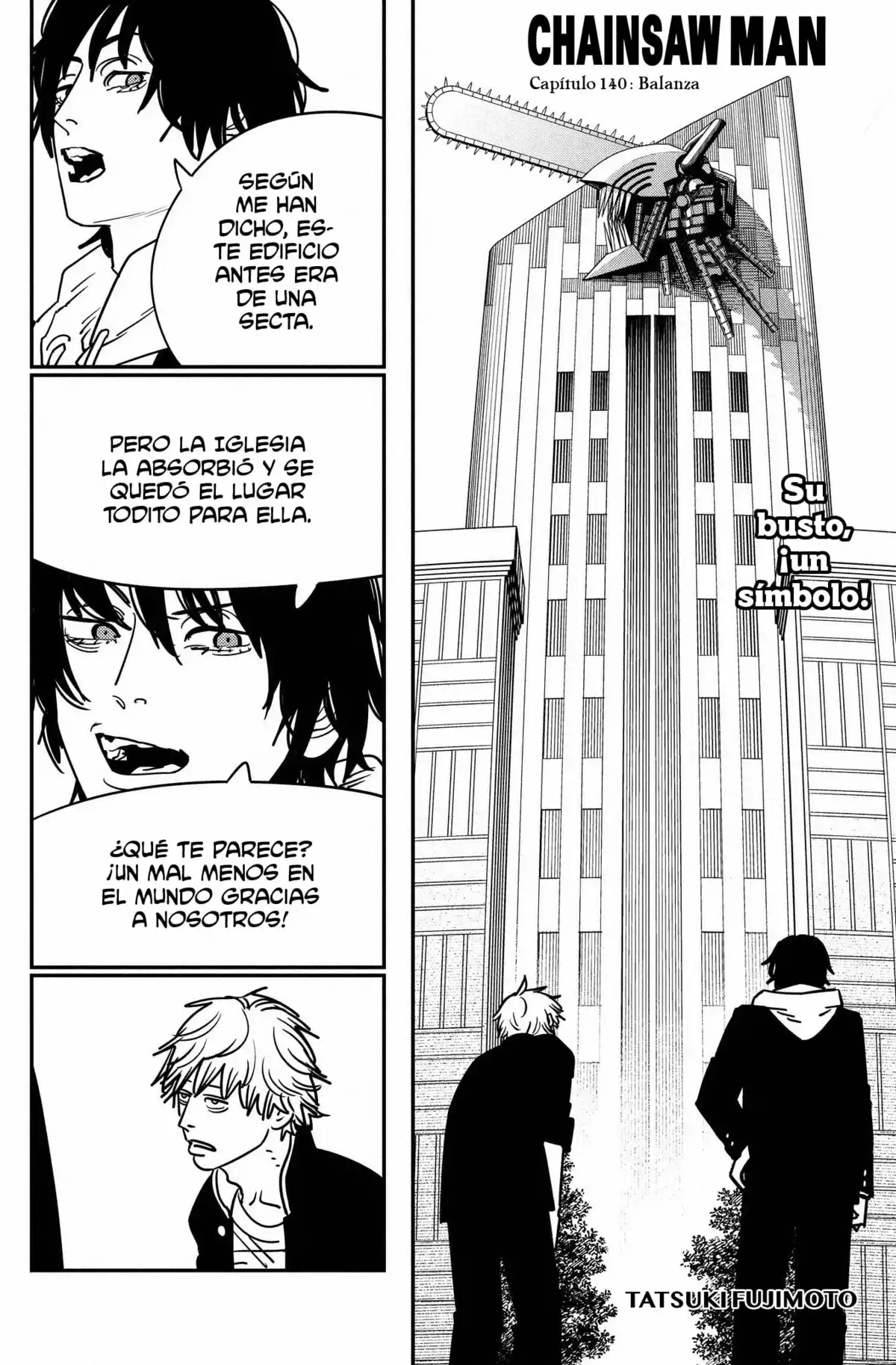 Chainsaw Man Capitulo 140: Balanza página 1