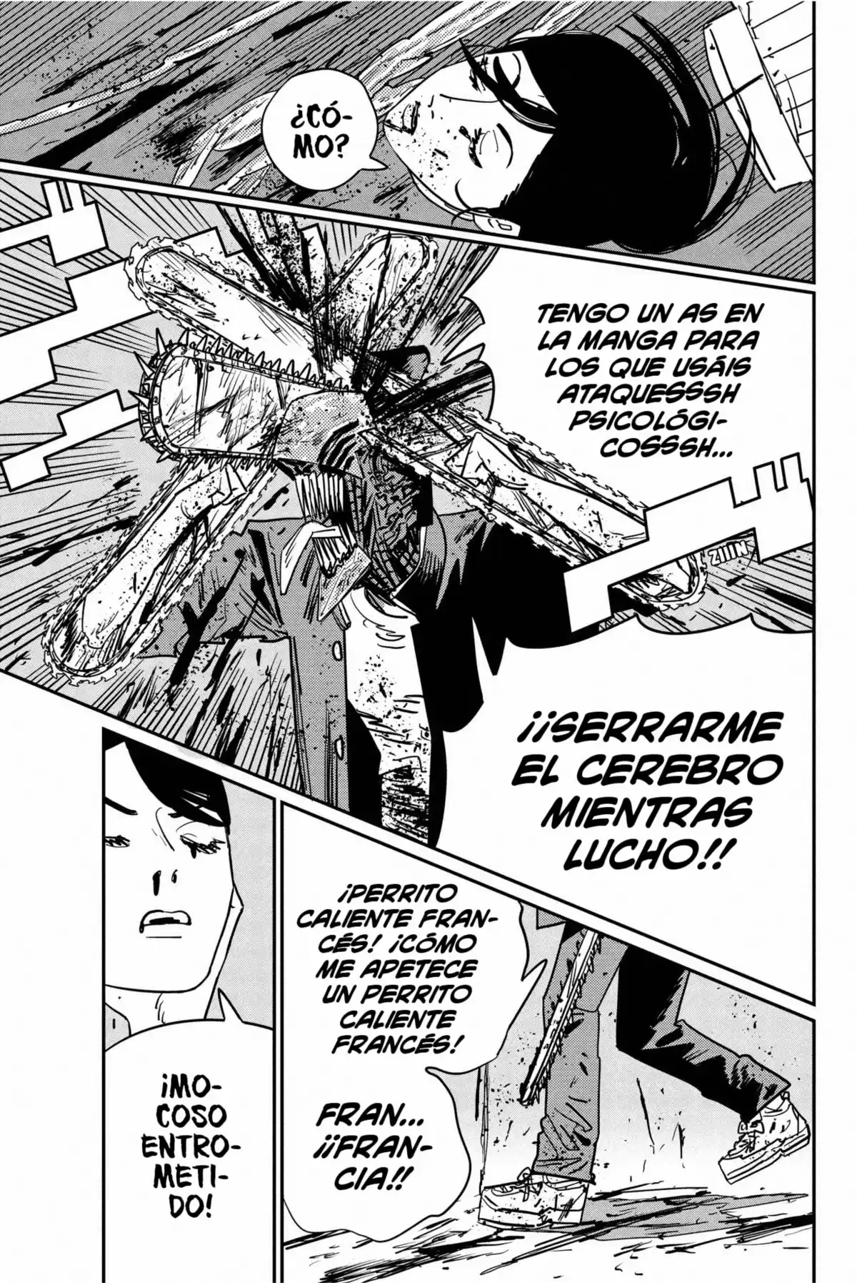 Chainsaw Man Capitulo 126: Lucha caótica página 8