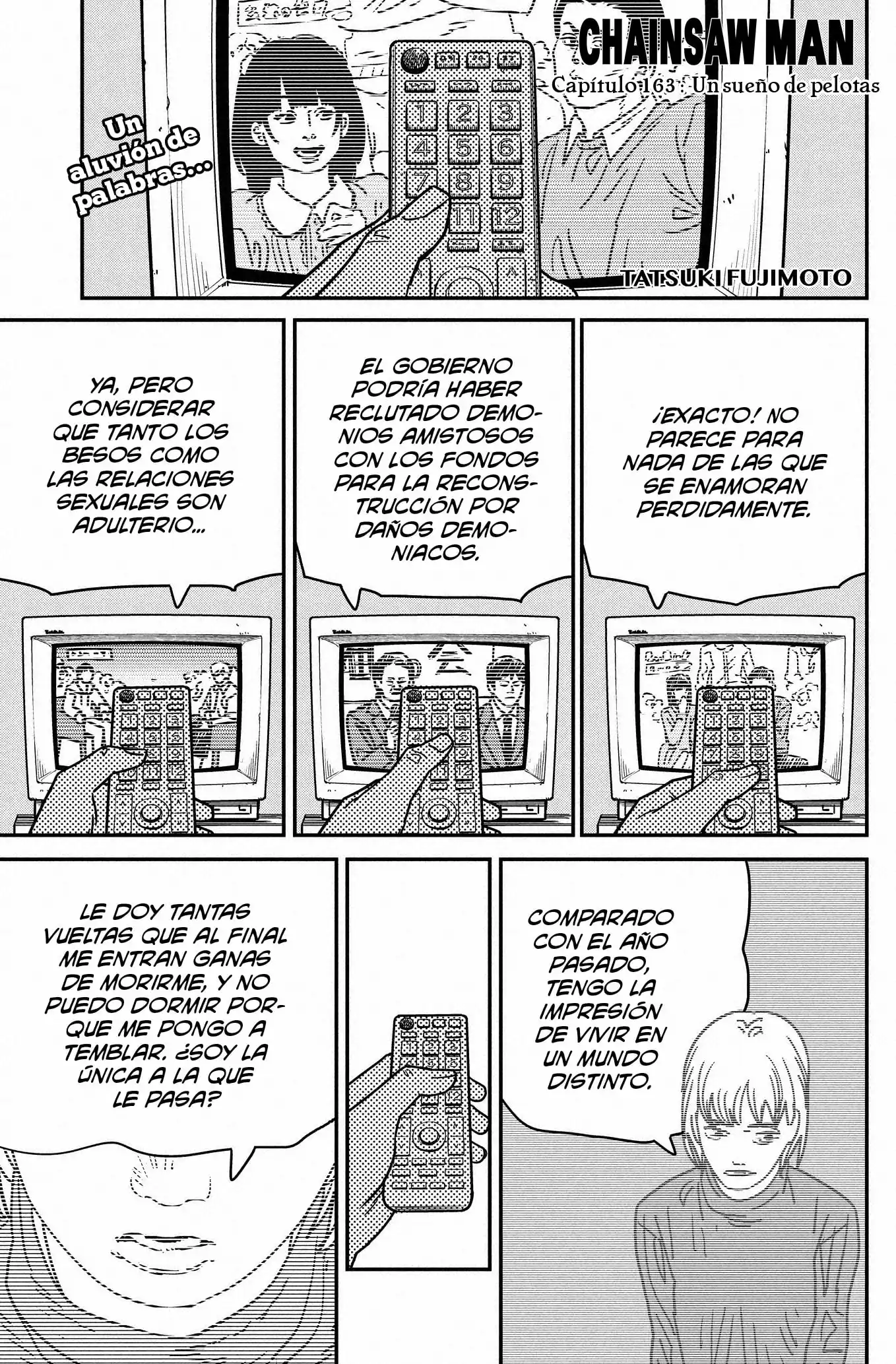 Chainsaw Man Capitulo 163: Un sueño de pelotas página 1