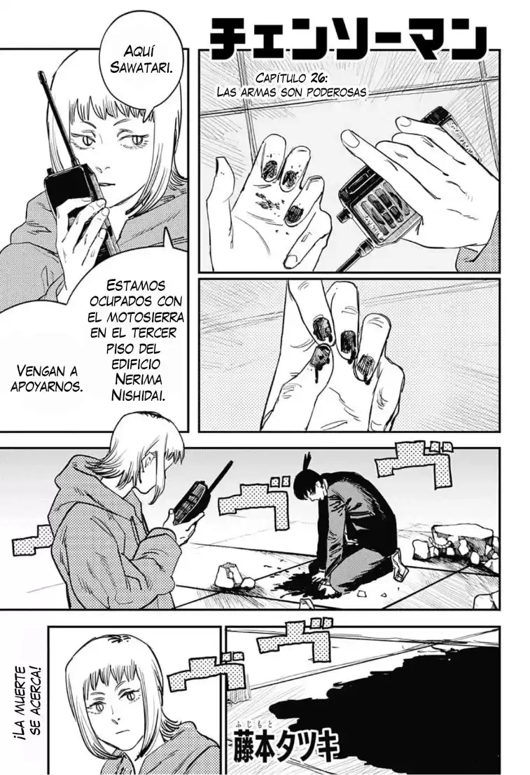 Chainsaw Man Capitulo 26: Las armas de fuego son poderosas página 2