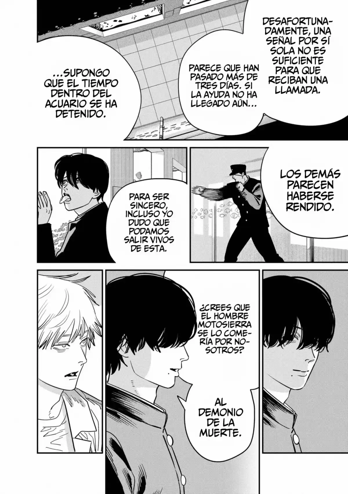 Chainsaw Man Capitulo 115: Estos estudiantes de hoy en día página 8