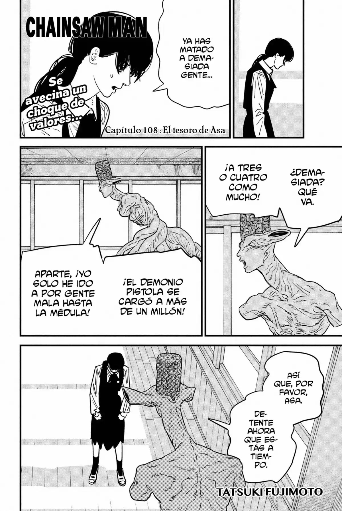 Chainsaw Man Capitulo 108.5: El tesoro de Asa página 1