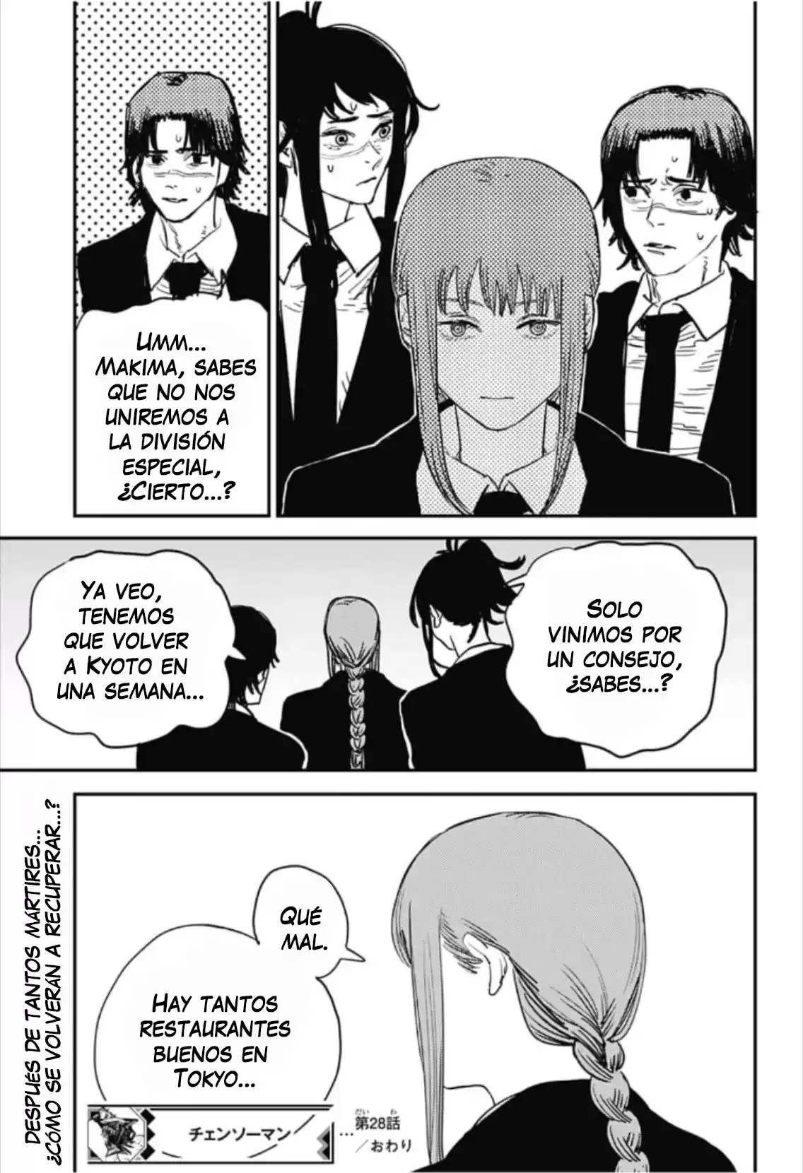 Chainsaw Man Capitulo 28: Secretos y mentiras página 20