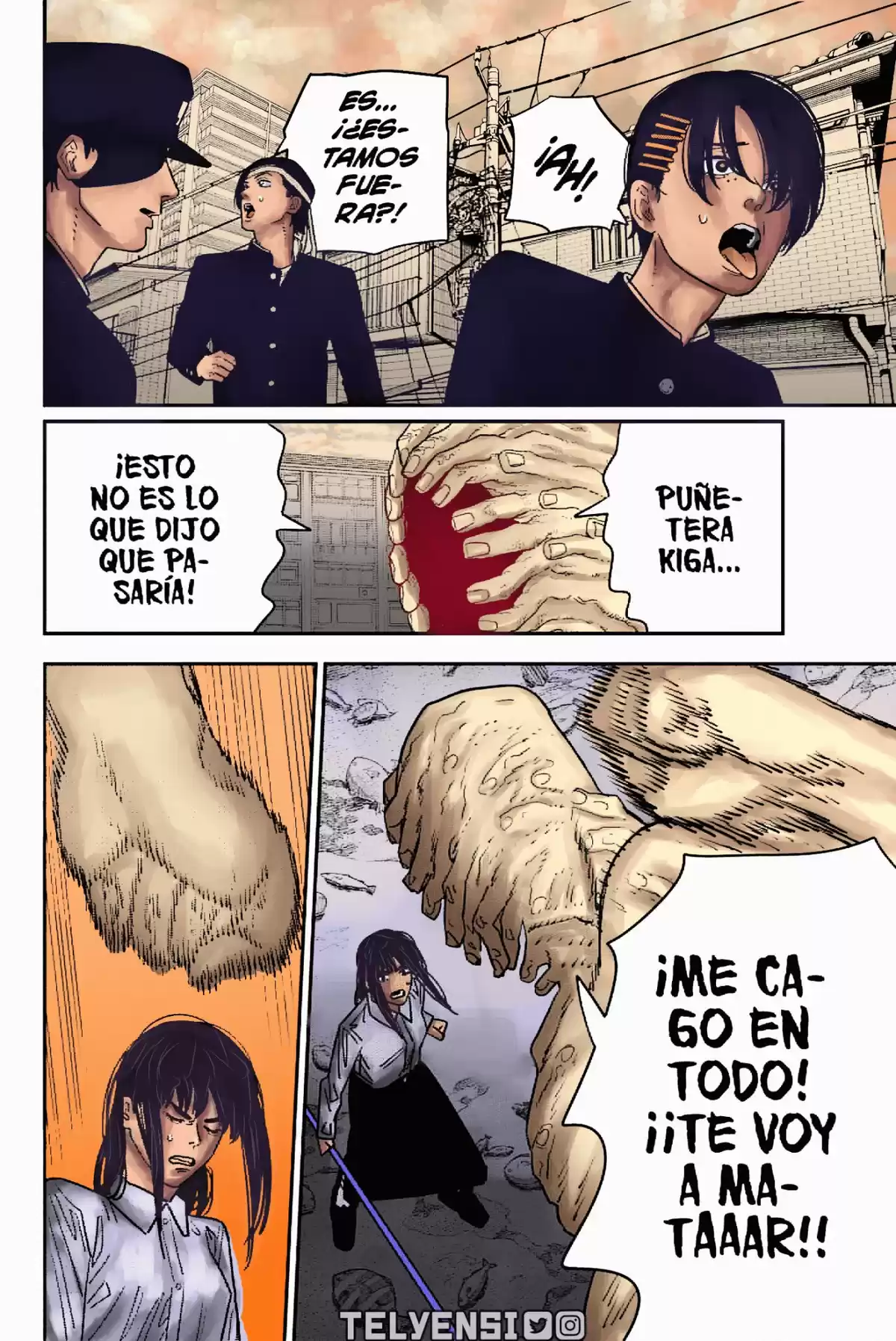 Chainsaw Man Capitulo 117.5: FAN COLOR página 7