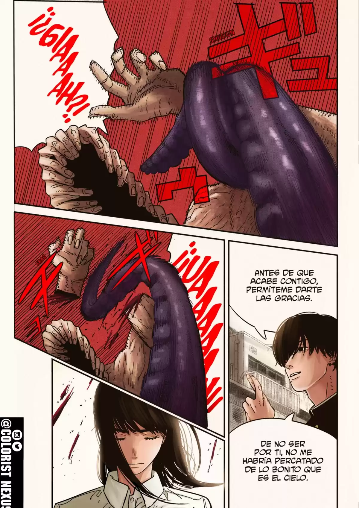 Chainsaw Man Capitulo 117.5: FAN COLOR página 8