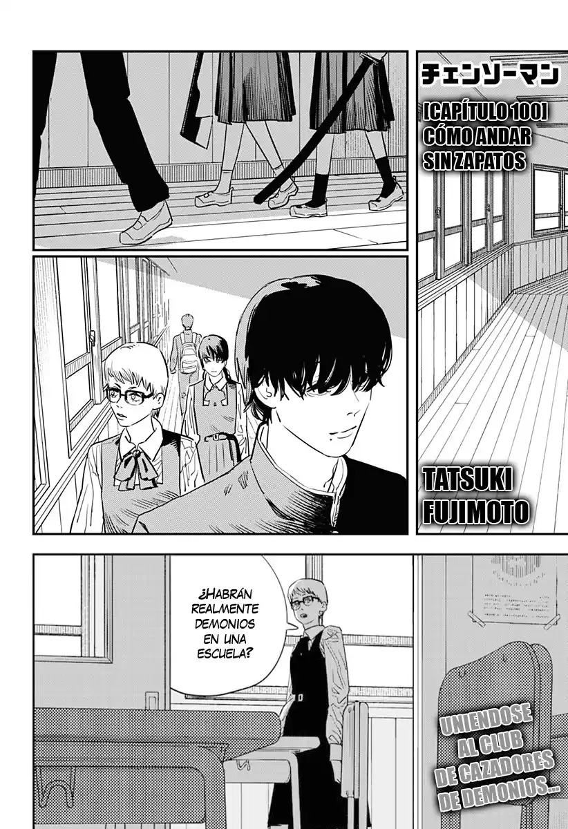 Chainsaw Man Capitulo 100: Cómo andar sin zapatos página 2