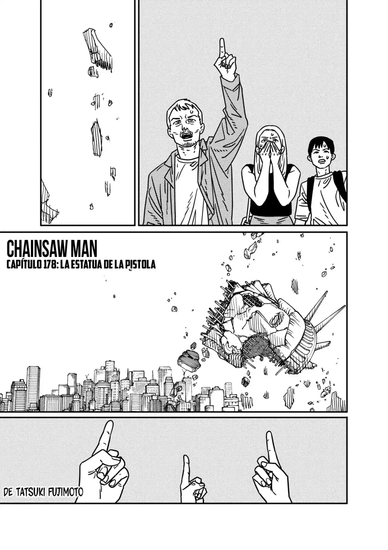 Chainsaw Man Capitulo 178: La estatua de la pistola página 4