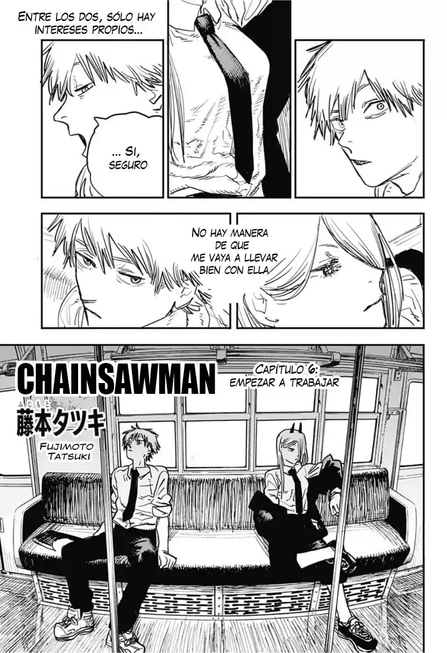 Chainsaw Man Capitulo 6: Servicio página 4