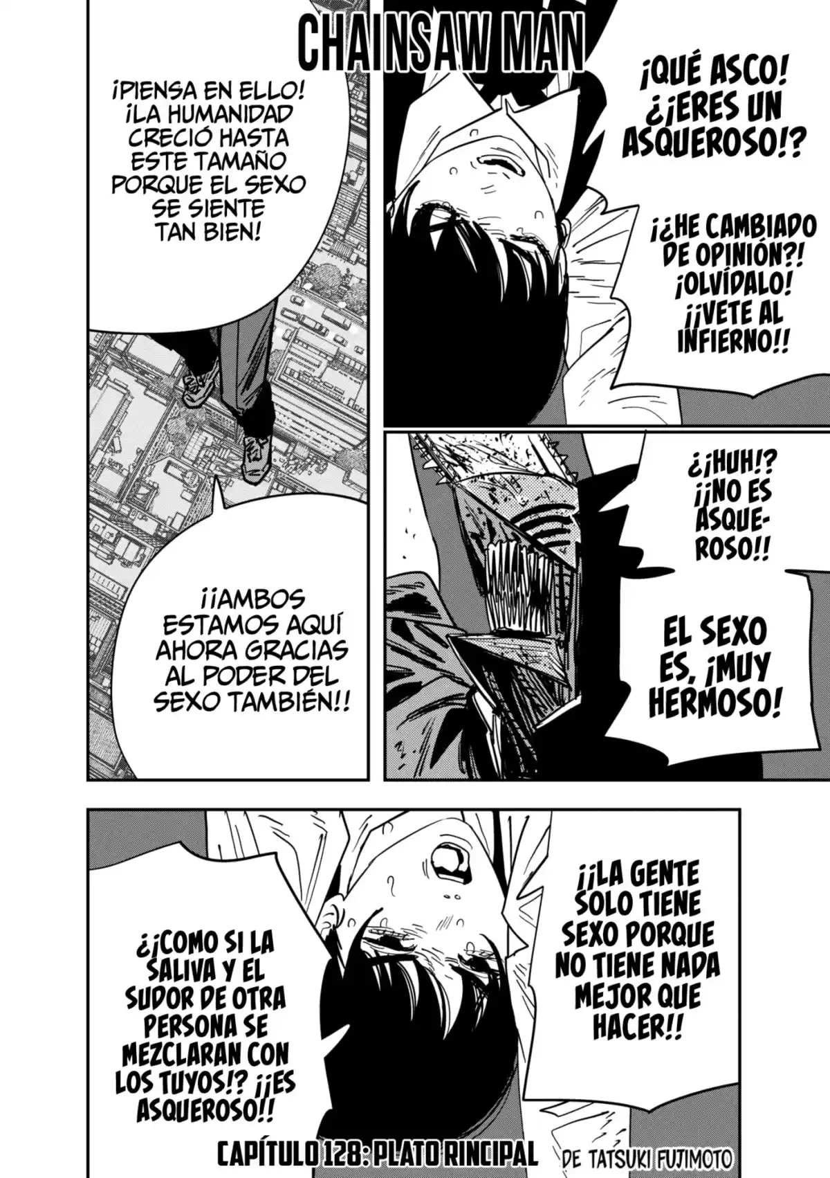 Chainsaw Man Capitulo 128: Plato principal página 3