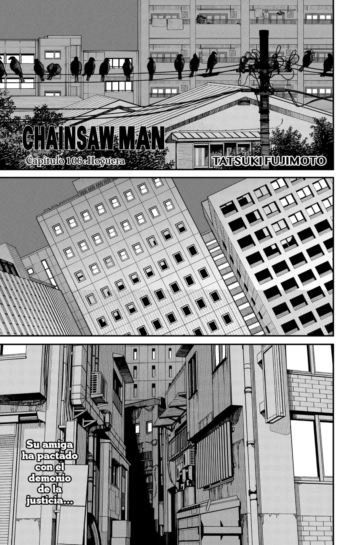 Chainsaw Man Capitulo 106.5: Hoguera - HD página 1